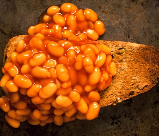 Baked Beans on Sourdough Toast