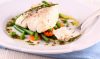 Baked Cod with Baby Potatoes and Green Beans