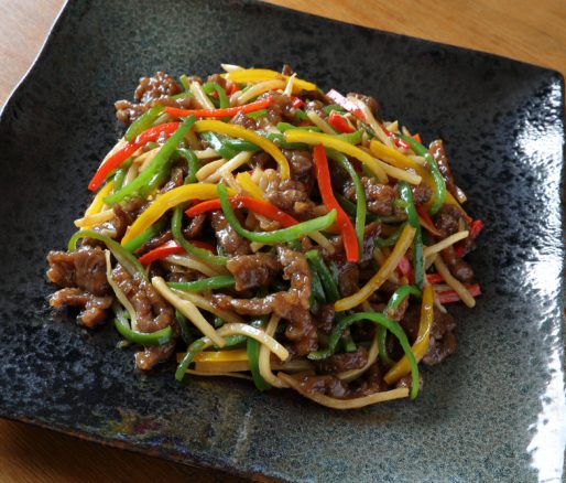 Beef and Vegetable Stir Fry with Noodles