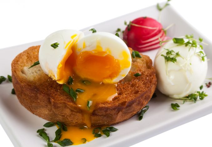 Boiled Egg on Gluten-Free Toast