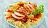 Chicken Couscous and Red Pepper