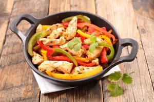 Chicken Fajitas with Peppers