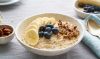 Oatmeal with Banana (soya milk)