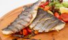 Roast Sea Bream with Black Dal and Peas