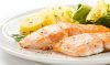 Salmon, Potato and Green Vegetables