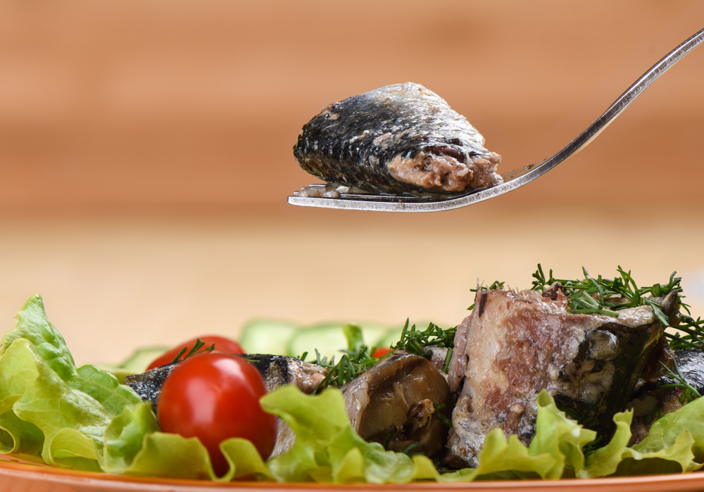 Sardines with spinach and lemon AI Weight Loss Diet