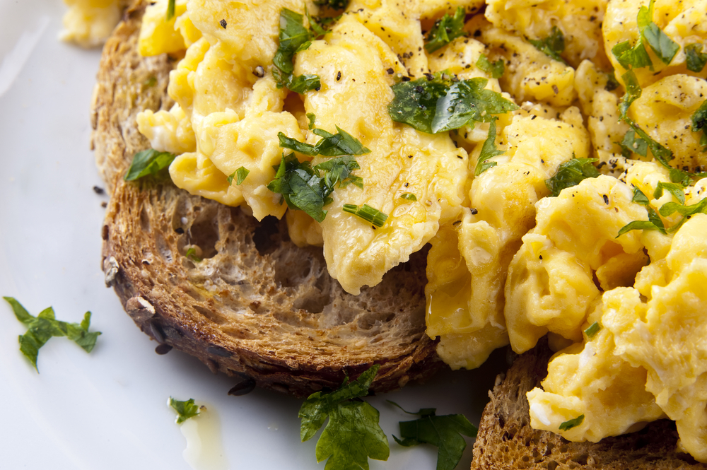 Scrambled Eggs With Baked Beans And Toast AI Weight Loss Diet