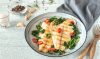 Sea Bream with Black Dal and Spinach