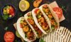 Black Bean Prawn Tacos with Mango and Lettuce