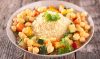 Mint Couscous and Chickpeas