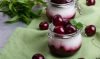 Natural Greek Yoghurt with Cherries and Pumpkin Seeds