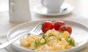 Scrambled Eggs with Tinned Plum Tomatoes
