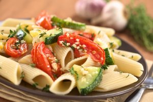 Vegetable & Tomato Pasta