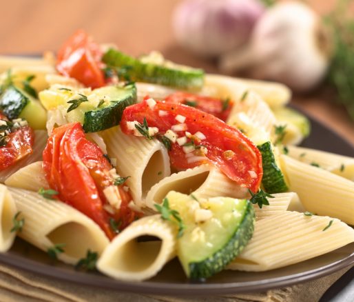Vegetable & Tomato Pasta